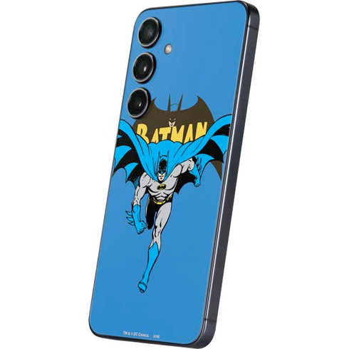 DC Comics Batman Vintage Action Pose Galaxy S25 Skin